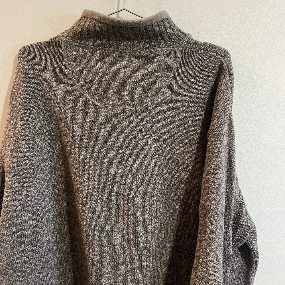 Woolrich 100% Wool 1/4 Zip Pullover Sweater Men's XXL